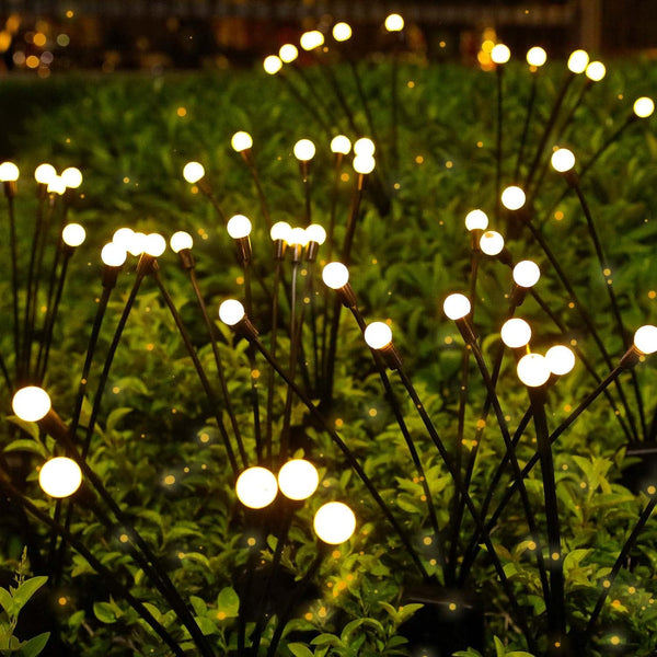 Solar Powered Firefly Garden Lights